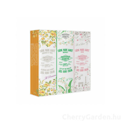 Institut Karité Paris Shea Hand Cream Almond and Honey So Precious + Lily of the Valley + Rose Set
