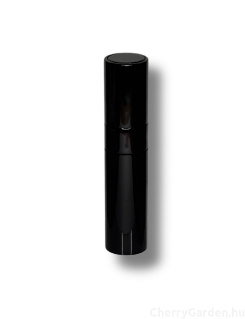 Tölthető utazó spray 10ml (üres) - FEKETE