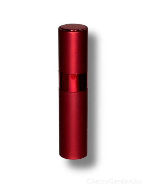 Tölthető utazó spray 10ml (üres) - PIROS