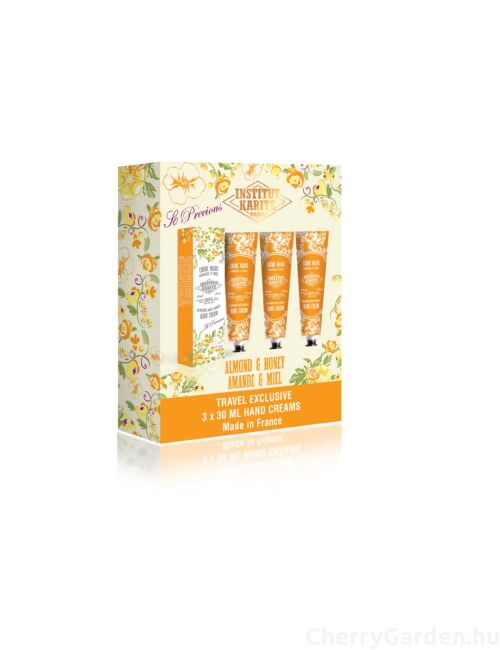 Institut Karité Paris Shea Hand Cream Almond and Honey So Precious Set 3x30ml