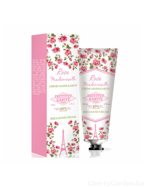 Institut Karité Paris Shea Hand Cream Rose Mademoiselle 30ml