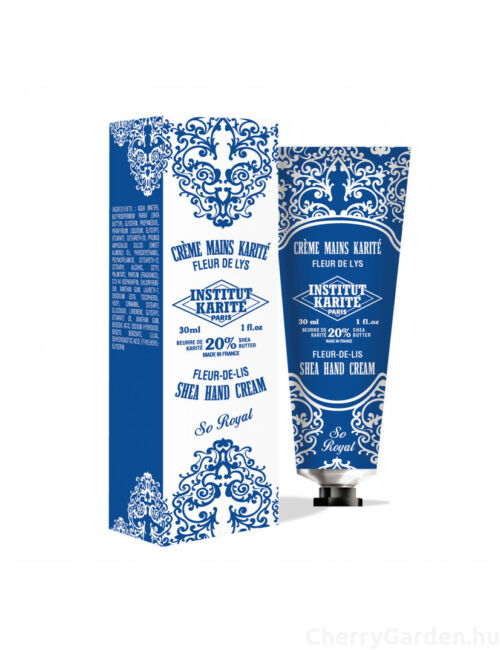 Institut Karité Paris Shea Hand Cream Fleur De Lys So Royal 30ml