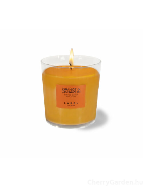 Label Orange & Cinnamon Gyertya 300gr