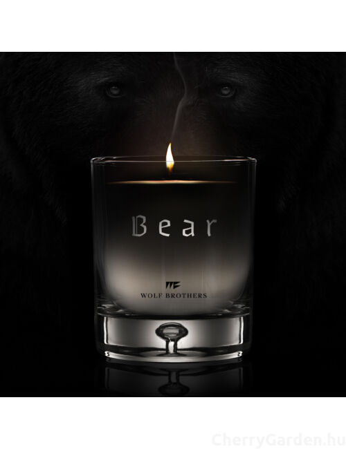 Wolf Brothers Bear Gyertya 230gr