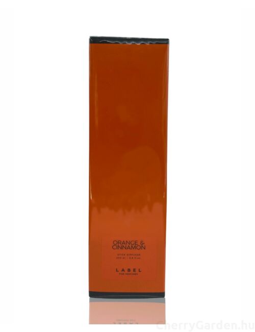 Label Orange & Cinnamon Pálcás illatositó 200ml